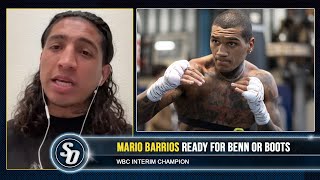 CONOR BENN IN YOUR BACKYARD  WBC Interim king Mario Barrios WANTS ALL THE SMOKE [upl. by Argyres]