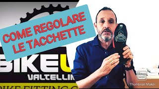 Come regolare le tacchette a sgancio rapido [upl. by Maybelle]