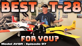 Eflite T28 Comparison  Which Park Flyer Size T28 Is Best For You Model AV8R Episode 97 [upl. by Odraode]