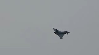 LOSSIE49 Typhoon  RAF Leuchars  300824 [upl. by Atinus998]