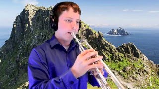 The Jedi Steps and Finale from quotStar Wars The Force Awakensquot Trumpet Cover [upl. by Ardnal]