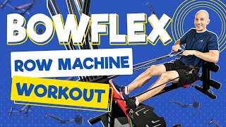 Bowflex Row Machine Workout  15 minutes  Bowflex Cardio  Rower [upl. by Zeus]