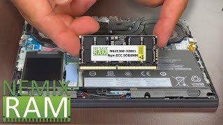 NEMIX RAM Laptop Memory Upgrade [upl. by Ocirrej]