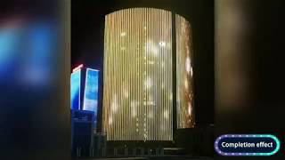 2019 SH LED Hightech Zone Urban Building Facade Lighting Project [upl. by Eeneg]