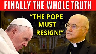 SHOCKING WHAT FORMER CARDINAL VIGANÒ REVEALED ABOUT POPE FRANCIS💥✝ [upl. by Eudosia180]