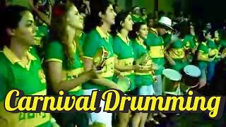 🥁🥁 Live Street Carnival Drumming the BEST BATUCADA UNREAL [upl. by Nohj403]