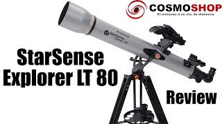 Review Telescopio Celestron Starsense Explorer LT 80 22451 [upl. by Hamlin]