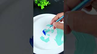 Art using gesso 🤯😱shorts trending viralvideo [upl. by Esenwahs706]