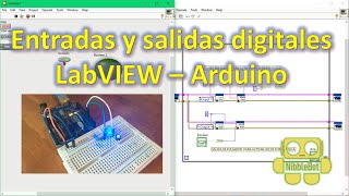 ✅ ENTRADAS Y SALIDAS DIGITALES ¶ LabVIEW  ARDUINO [upl. by Thacher]