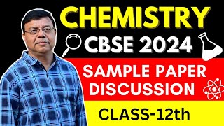 Class 12 Chemistry Sample Paper 202324 Solution  Detailed Explanation Section A [upl. by Agneta]