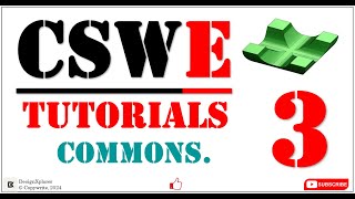 CSWE Tutorials  Combine Common  EP3 [upl. by Navanod]