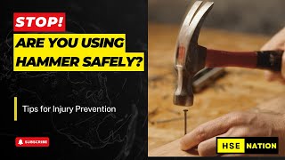 What is the Safest Way to Hammer a Nail Provide Your Tips for Injury Prevention [upl. by Fanning557]