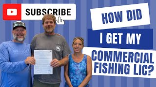 Purchased My Commercial Fishing License [upl. by Ekusuy]