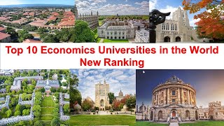 Best ECONOMICS UNIVERSITIES IN THE WORLD New Ranking [upl. by Edison]