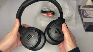 JBL Tune 760 nc kutu açılımı  ses testi anc özelliği [upl. by Peper]