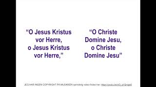 O Jesus Kristus vor Herre  O Christe Domine Jesu  TAIZE [upl. by Standish]