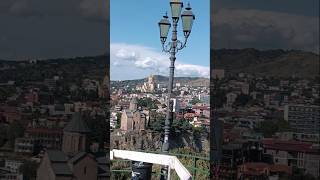 Narikala Fortress Tbilisi Georgia ☦️🇬🇪⛪ travel bucketlist Tbilisi Georgian sightseeing church [upl. by Jaine]