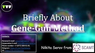 Briefly About Gene Gun Method [upl. by Narmi]