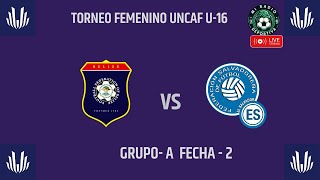 EN VIVO  BELIZE VS EL SALVADOR  TORNEO FEMENINO UNCAF U  16 [upl. by Iran21]