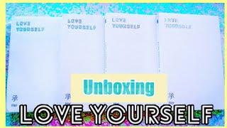 РАСПАКОВКА АЛЬБОМОВ BTS 방탄소년단 Love Yourself 承 Her  ver L O V E [upl. by Manvel462]