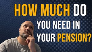 How much you need in your pension pot  Basic Standard amp Comfortable Retirements [upl. by Osmund]