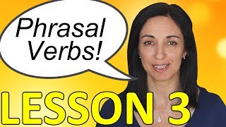 Phrasal Verbs in English Conversation 3  English Vocabulary Lesson [upl. by Seth]