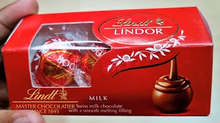 Lindt Lindor Chocolate🍫 Balls  Ingredients Taste Price  Lindt amp Spruengli  Lindt Lindor Review😋 [upl. by Roxana]