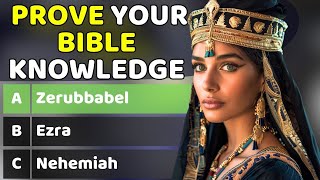 BIBLE QUIZ  20 BIBLE QUESTIONS TO TEST YOUR BIBLE KNOWLEDGE [upl. by Anerb]