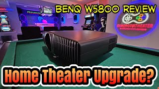 BenQ W5800 Review  The top of the line projector from BenQ [upl. by Zsazsa243]