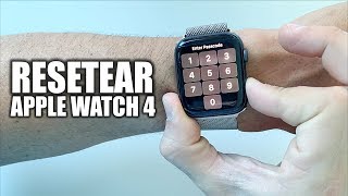 Como Resetear Apple Watch Series 4 ★ Hard Reset [upl. by Ultann]