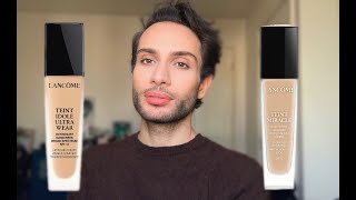 Lancôme Teint Idole Ultra Wear and Teint Miracle Foundations Review [upl. by Ozner]