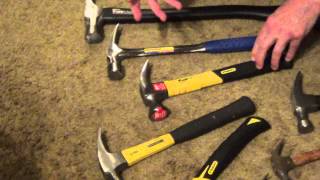 Types of Hammers  Best Hammer For The Home [upl. by Anaiviv]