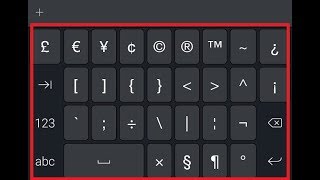 🤔 Cómo PONER CARACTERES ESPECIALES en ANDROID FÁCIL y RÁPIDO [upl. by Eneleh]
