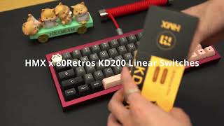 HMX Film Switches Sound Test  KD200 FJ400 Game 1989 Classic [upl. by Danit90]