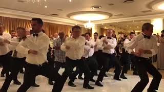 Impromptu Tekki Shodan Kata at Shane Dorfman Wedding [upl. by Irb]