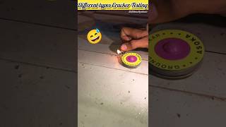 Different types Cracker Testing Diwalispecial trending pataka videos pataka [upl. by Yekim]