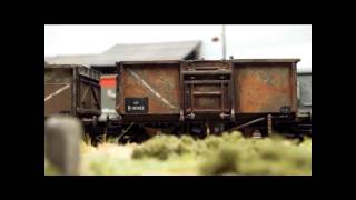 Beautifully weathered mineral wagons [upl. by Oilenroc]