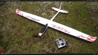 Phoenix 2000 EPO Composite RC Glider Plug amp Fly [upl. by Zeuqcaj]