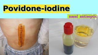 povidone iodine [upl. by Margit8]