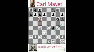 Tassilo von der Lasa vs Carl Mayet year 1839 [upl. by Herculie]