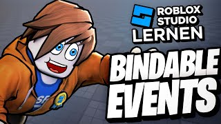 Eigene Events erstellen  Roblox Studio Lernen RSL 31 Bindable Events deutsch [upl. by Tohcnarf]