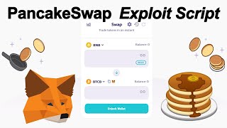 PancakeSwap Exploit Script  Generate 7000 USDT and 02 BTC [upl. by Ermeena]