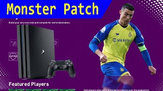 Efootball Monster Patch Winter 2023 PS4 [upl. by Nolie]