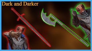 Dark And Darker Is Bardiche A Better Long Sword [upl. by Adamis]