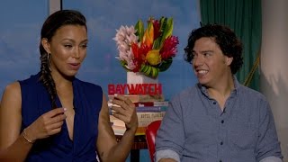 Baywatch Ilfenesh Hadera amp Jon Bass Interview [upl. by Ehttam]