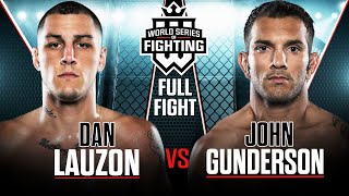 Dan Lauzon vs John Gunderson  WSOF 3 2013 [upl. by Clova160]