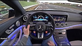 THE NEW MERCEDES AMG E63 S 2024 TEST DRIVE [upl. by Landri252]