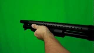 pulling out a shotgun targetting and shooting  HD green screen footage [upl. by Leta]