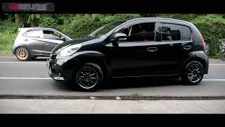 MODIFIKASI DAIHATSU SIRION VELG WORK ZR 10 SBC  AJMWHEELSSTORE [upl. by Eimia]