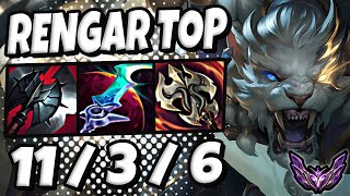 Rengar vs Aatrox  TOP  Lol Korea Master Patch 1415 ✅ [upl. by Pence684]